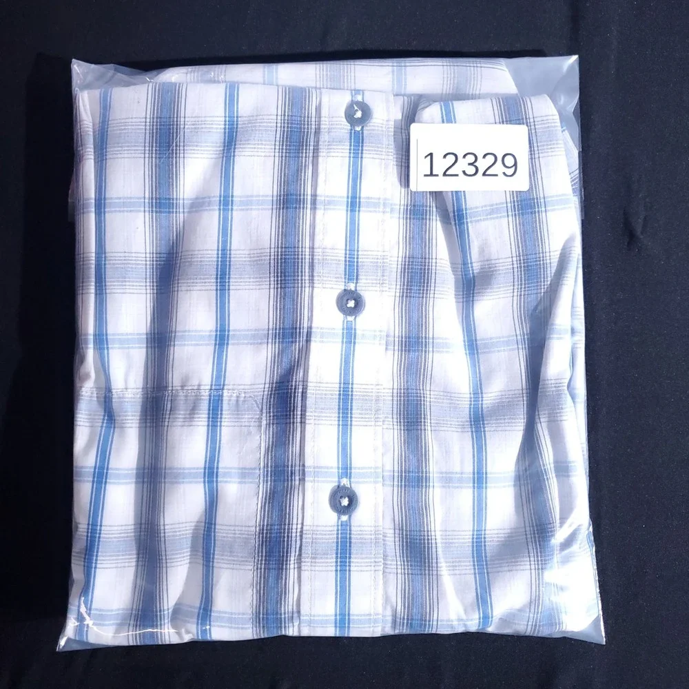 The North Face Button Up Shirt Mens‎ L Plaid Short Sleeve Casual Outdoor Hiking